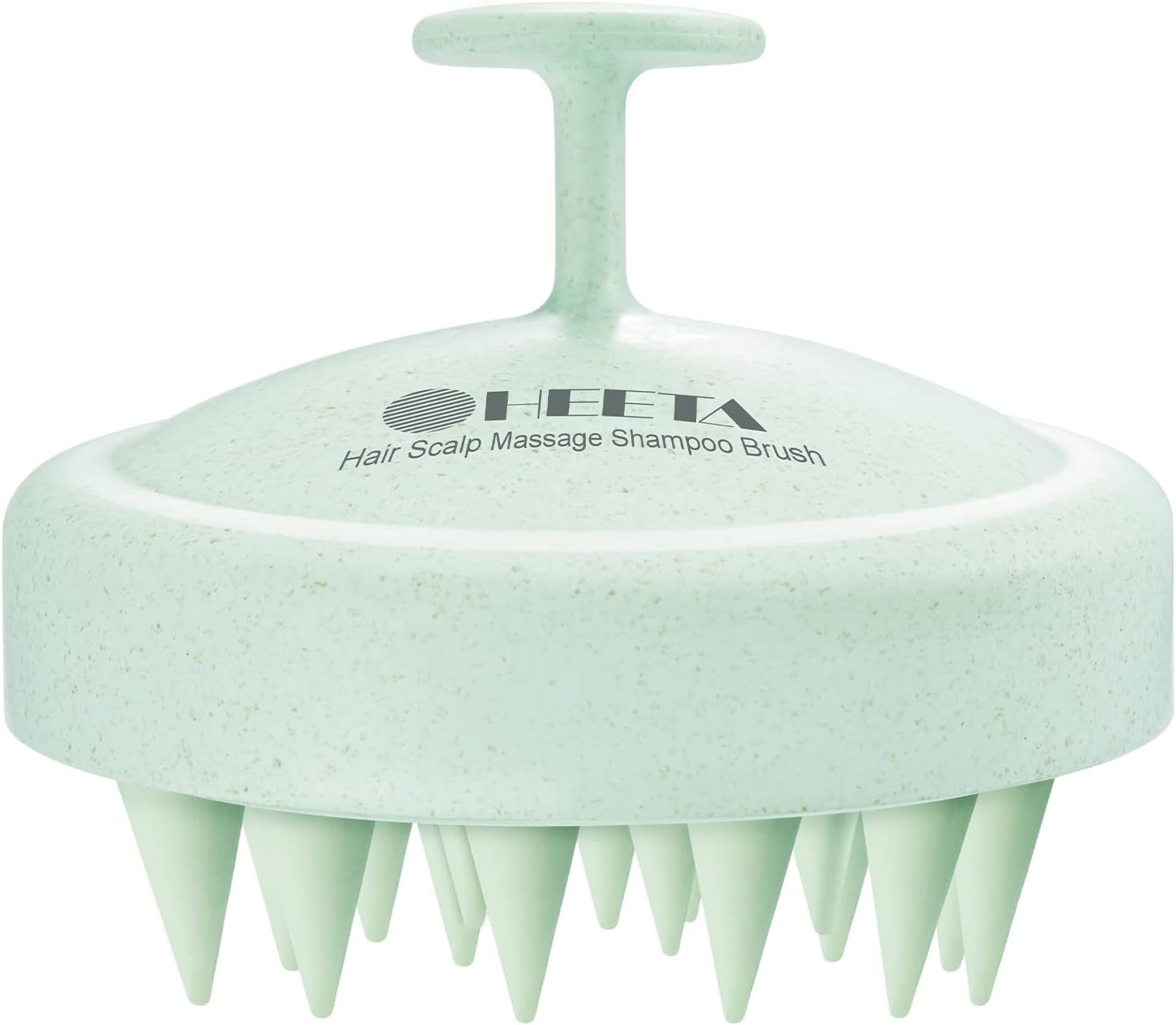 Masseur De Cuir Chevelu Pour La Croissance Des Cheveux, Brosse Pour Cuir Chevelu Avec Poils En Silicone Souple, Épurateur De Cuir Chevelu Pour Cheveux Épais, Fins, Bouclés Et Raides, Vert Menthe